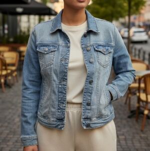 Abercrombie & Fitch Vintage  Denim Jacket...Medium